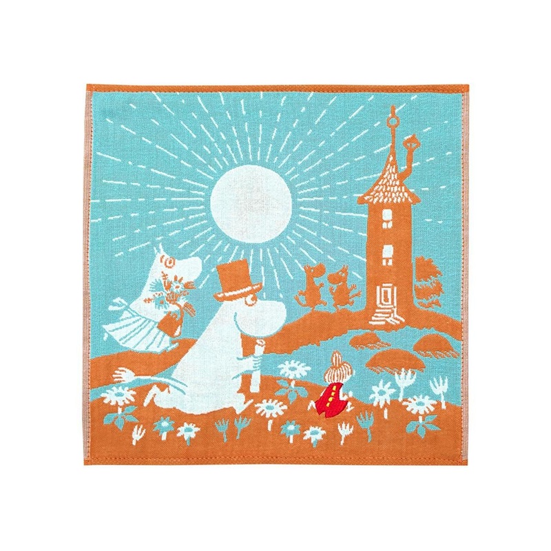 Moomin Triple Gauze Handkerchief Let Us Go Home