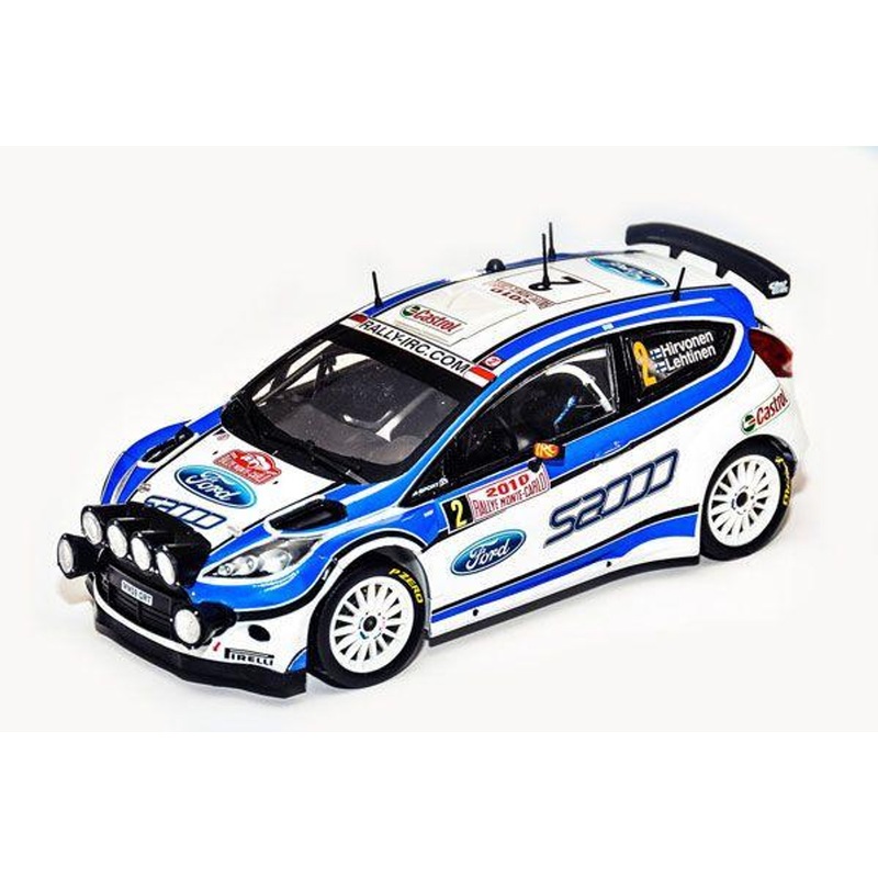 Platz 1/24 Ford Fiesta S2000 2010 Monte Carlo Rally Winner Plastic Model