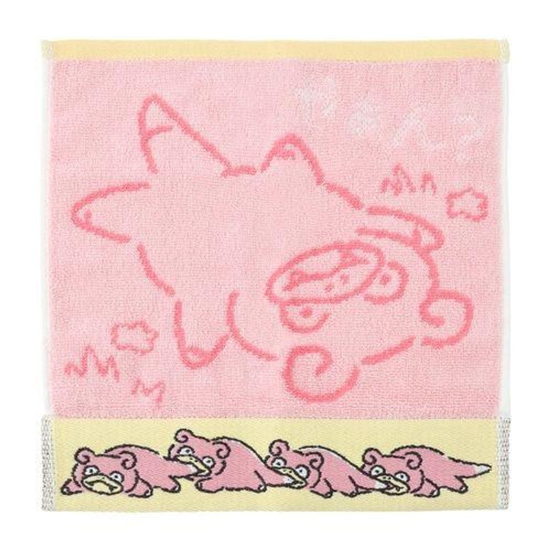 Pokemon Center Original Hand TowelDon Don Donkan Yaan?Slowpoke Jacquard