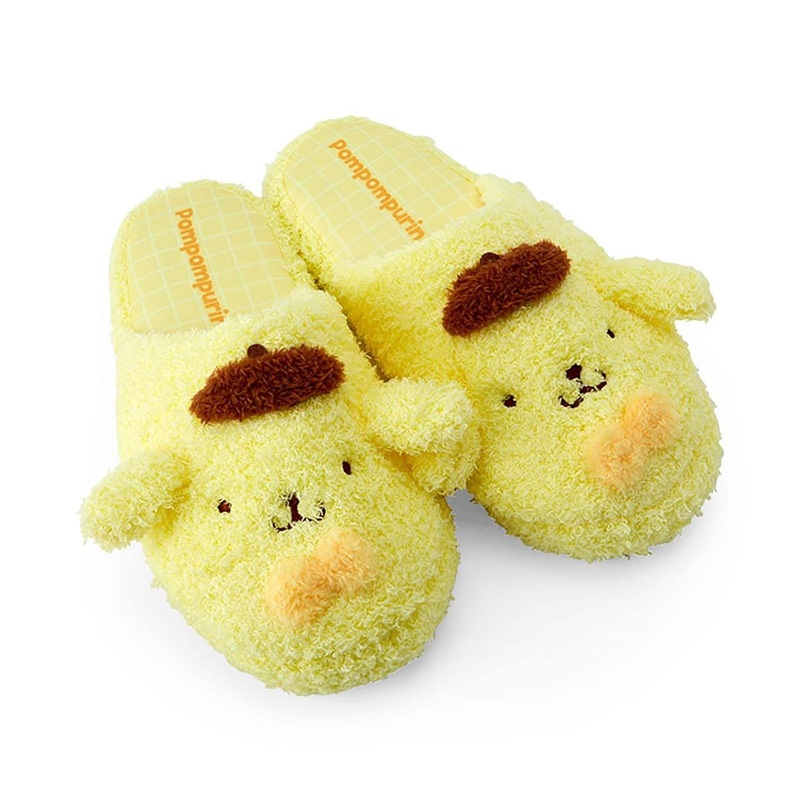Sanrio PomPom Purin Face-Shaped Slippers 25cm 287482