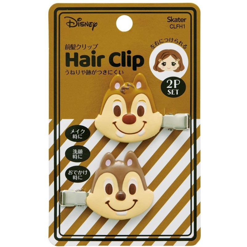 Skater Disney Bangs Clip Set (2 pcs) Chip & Dale