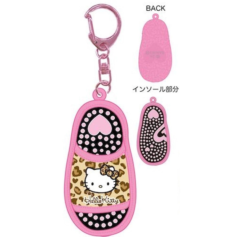 TCP Hello Kitty Mini Sandal Keyholder Leopard