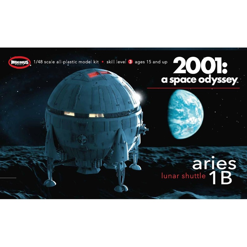 2001: A Space Odyssey 1/48 The Aries Plastic Model