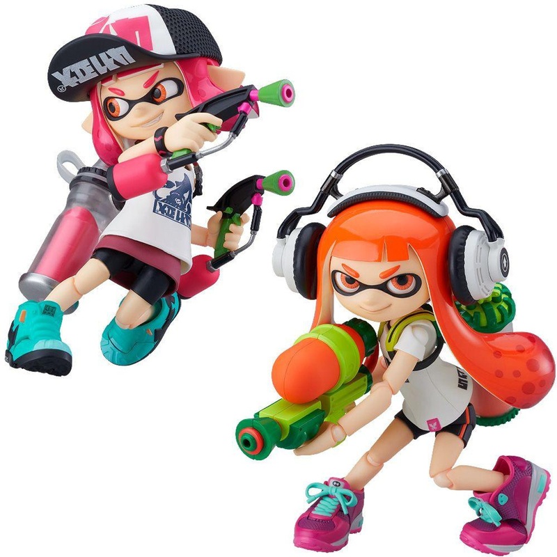 Good Smile Company figma Splatoon Girl: DX Edition Figure (Splatoon/Splatoon 2)