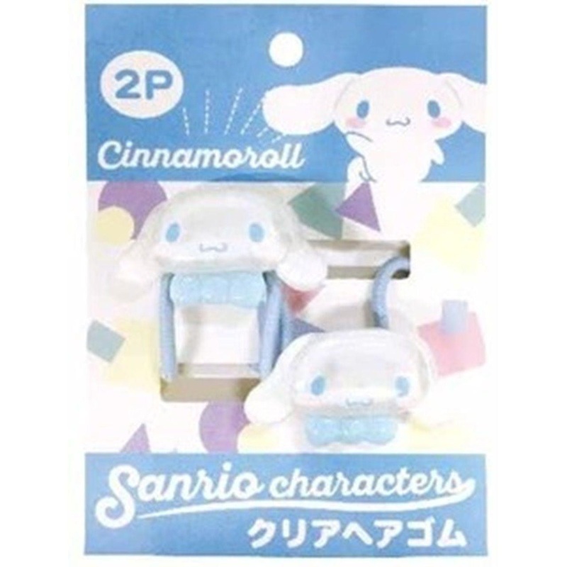 iplanning Sanrio Clear Hair Tie 2P Set K1820D Cinnamoroll