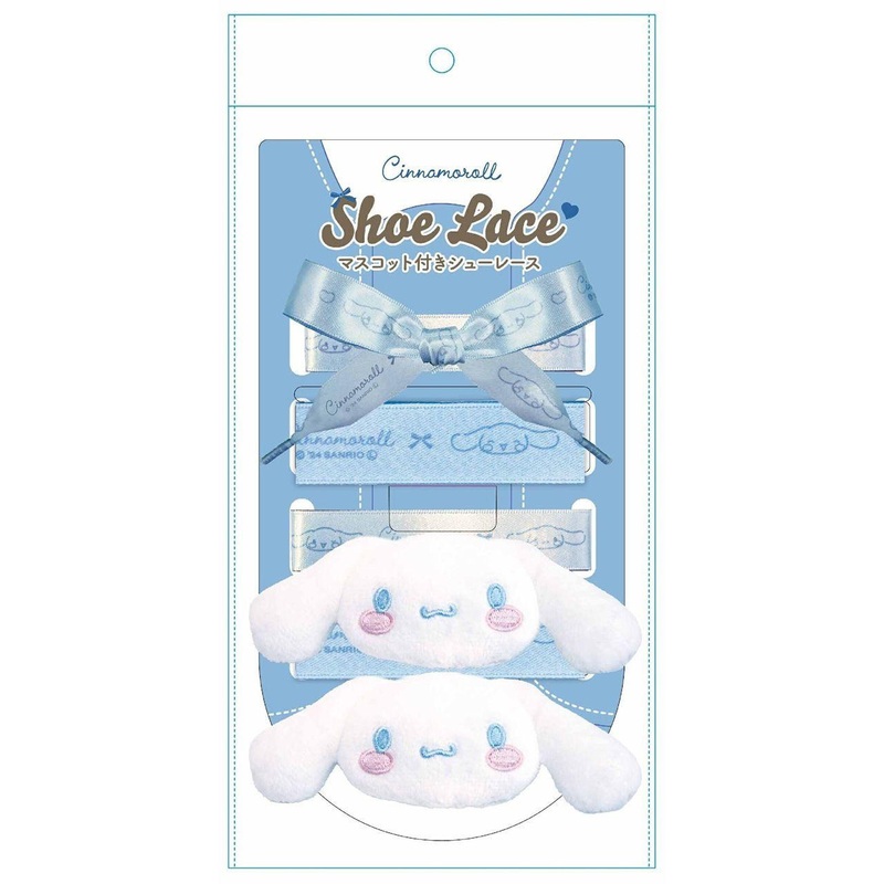 Morimotosangyo Cinnamoroll Mascot Attached Shoelaces