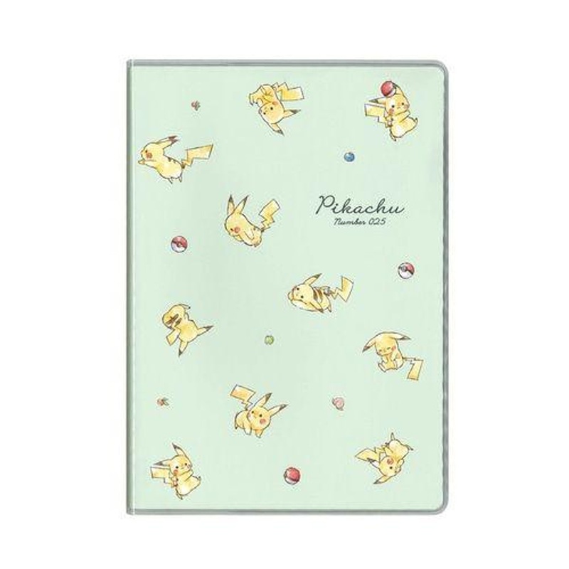 Pokemon Center B6 Monthly / “Pikachu Number 025” with Berries, Monster Balls, and Pikachu.