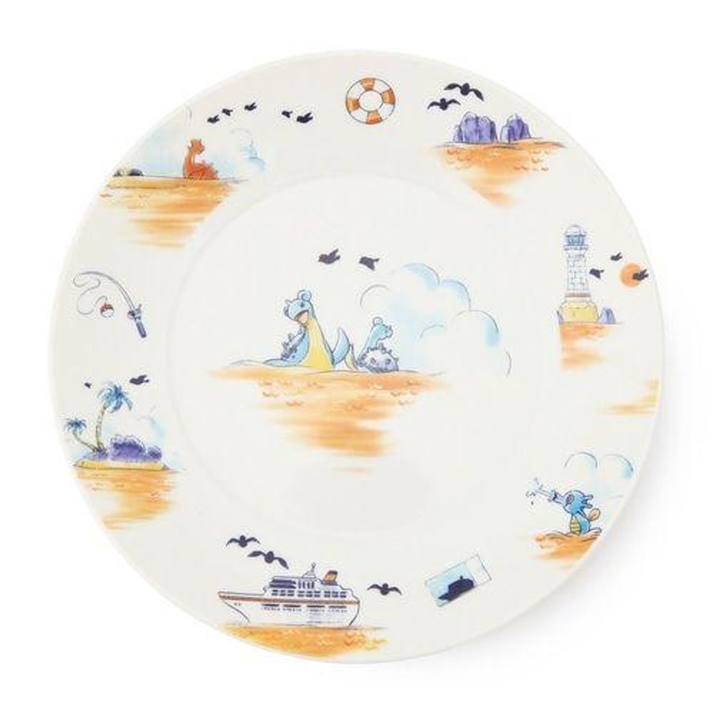 Pokemon Center Original Plate Patelier Evening Calm Song
