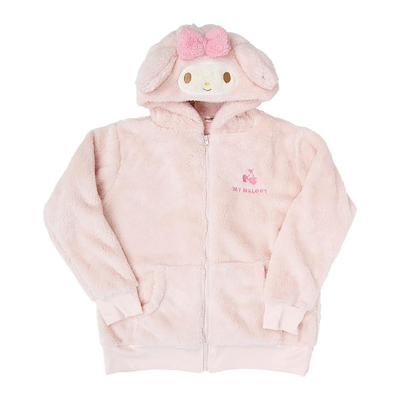 Sanrio My Melody Zip-Up Hoodie M-L Size Height: 154-162 cm