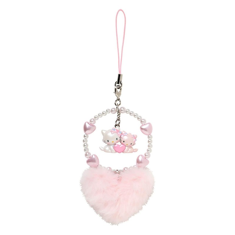 Sanrio Other Strap (Heisei Born Character Fluffy Heart) Charmmy Kitty 354597
