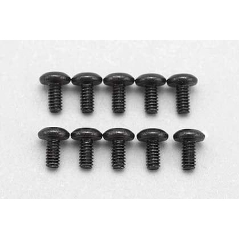 Yokomo ZC-BH24A M2x4mm Buttonhead Screw Diameter 4.2 Head 10 Pieces