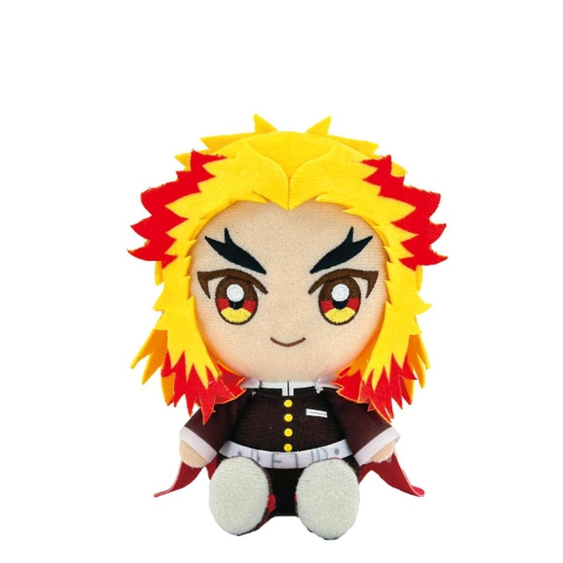 Bandai Demon Slayer Chibi Plush Doll 2 Kyojuro Rengoku