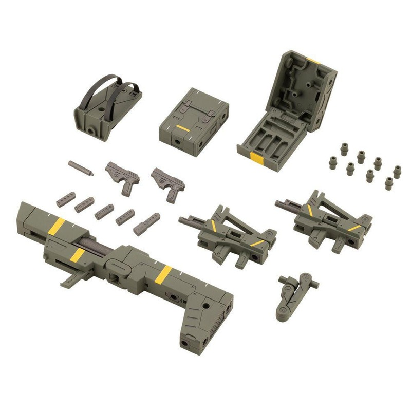 Kotobukiya M.S.G Modeling Support Goods – Heavy Weapon Unit53 Combat Cell Dark Green Ver.