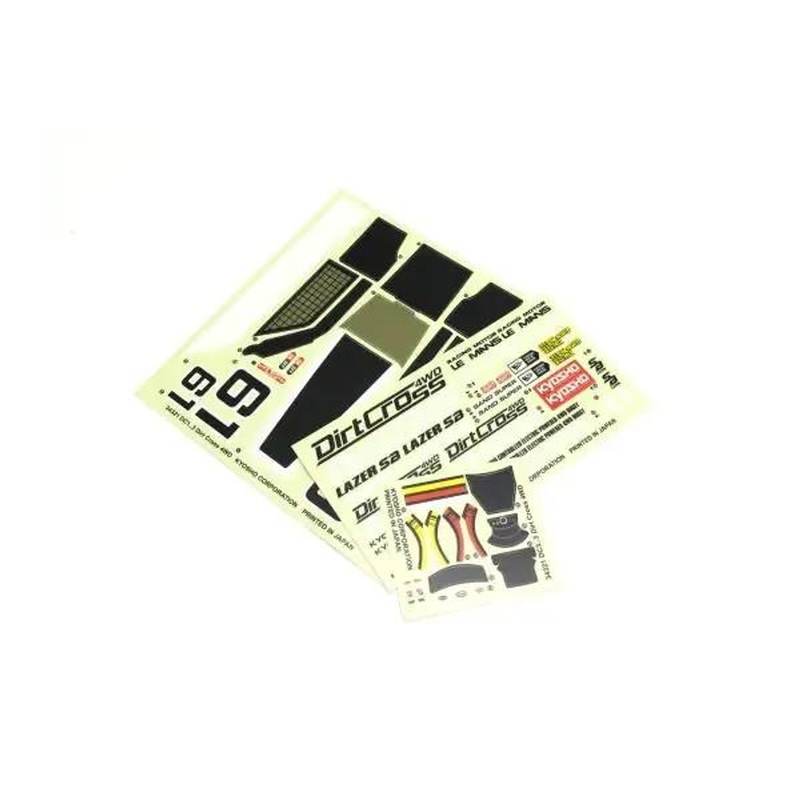 Kyosho LAD04 Decal(LAZER SB Dirt Cross 4WD)
