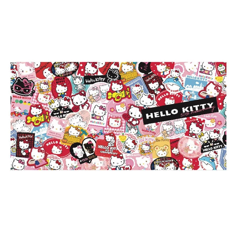 Marushin Sanrio Bath Towel Hello Kitty / Traveling To The Future With Kitty
