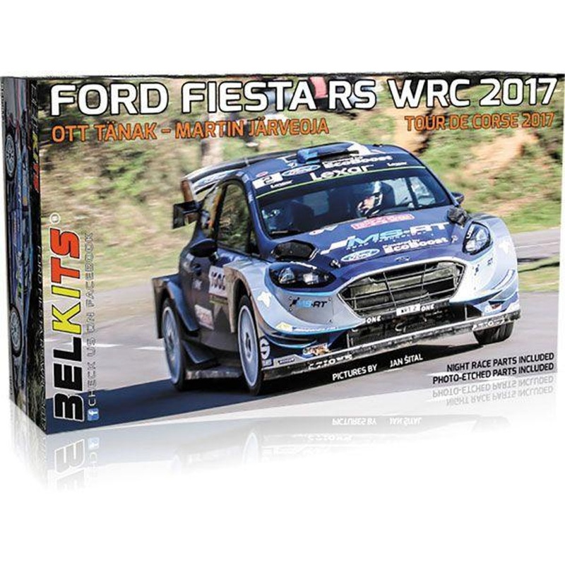 Platz 1/24 Ford Fiesta WRC 2017 Tour de Corse Plastic Model