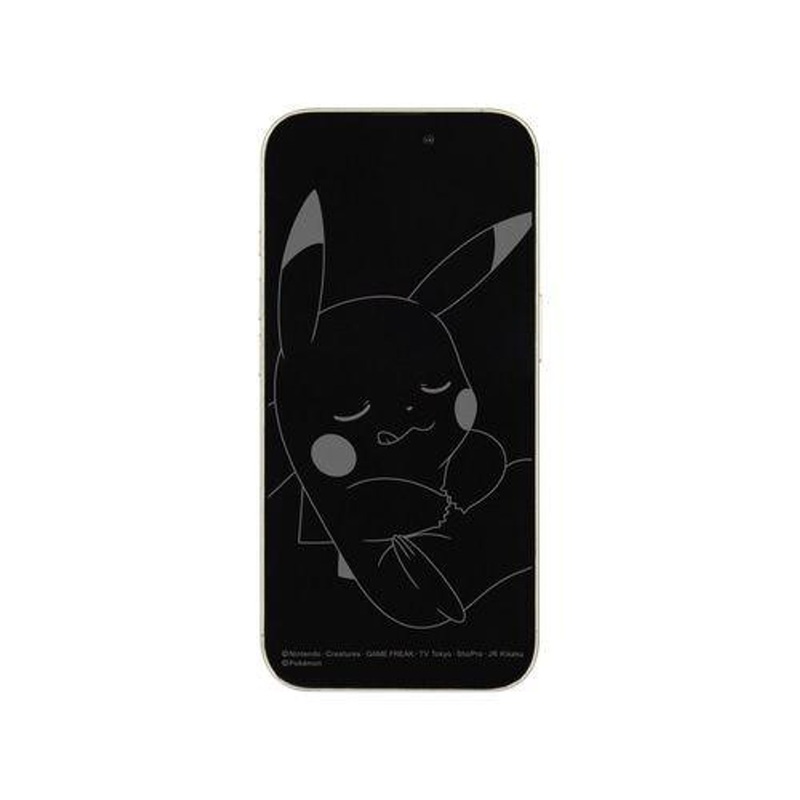 Pokemon Center Glass Screen Protector Compatible With iPhone 16/15/15 Pro/14/14 Pro/13/13 ProPikachu