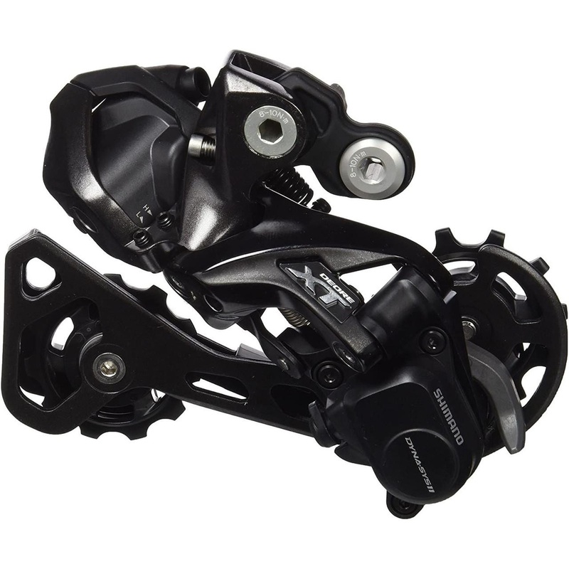 Shimano (Cycling) Deore XT Di2 RD-M8050 Rear Derailleur 11 Speed Medium Cage GS Electronic