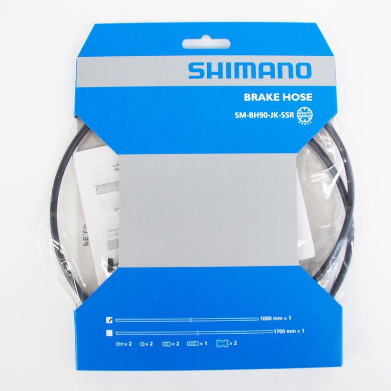 Shimano (Cycling) GRX SM-BH90-JK-SS Disk Brake Hose Black 1000mm ISMBH90JKSSL100