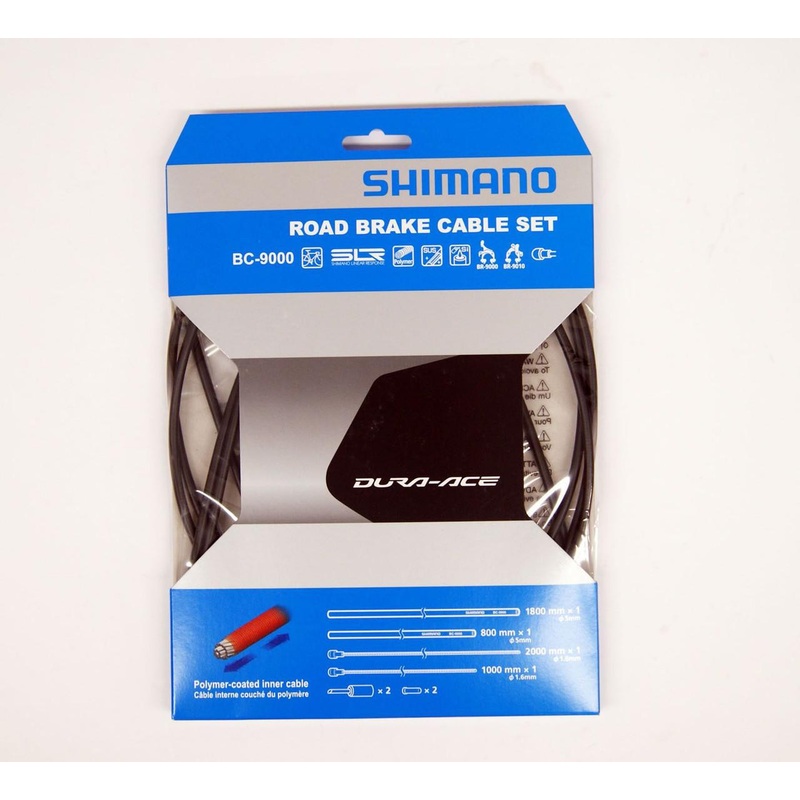 Shimano (Cycling) Road BC-9000 Polymer-coated Brake Cable Set Y8YZ98010