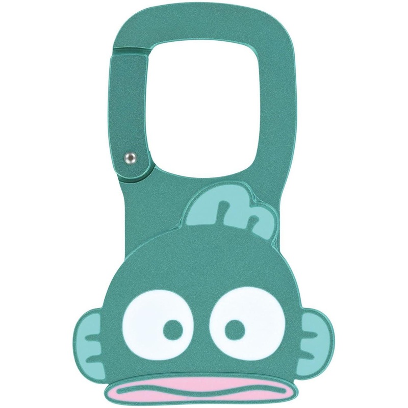 Skater Sanrio Die-Cut Aluminum Carabiner Hangyodon