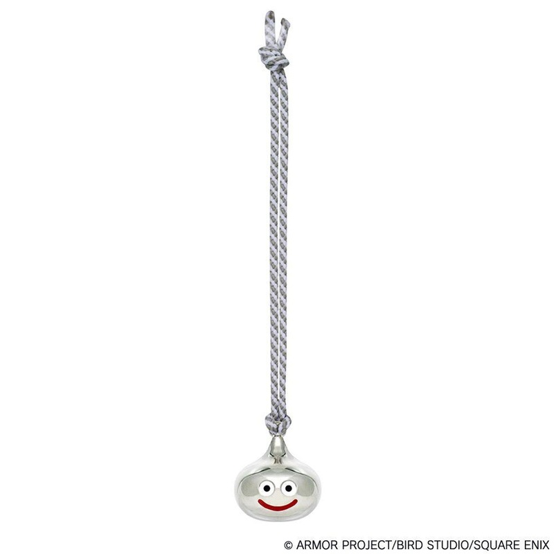 Square Enix Smile Slime: Bell Mascot – Metal Slime (Dragon Quest)
