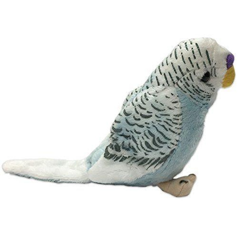Taiyo Sangyo 100 + 1 Plush Budgerigar Blue