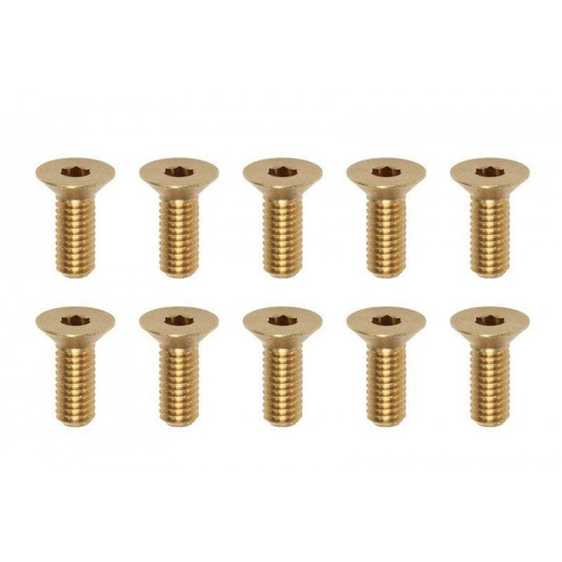 Yokomo RP-042-08BA M3x 8mm Flat Head Screw High Precision Machined Brass