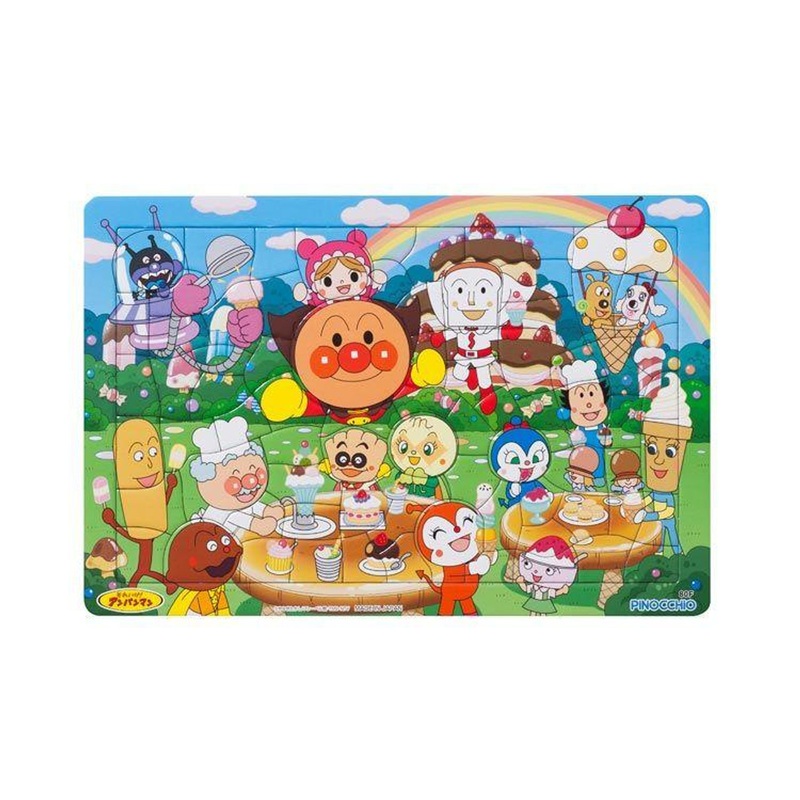 Agatsuma 31962 Jigsaw Puzzle Anpanman Land of Sweets  (80 Pieces)