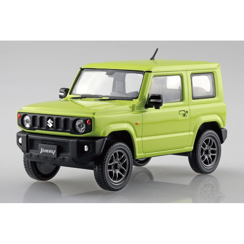 Aoshima RakuPla Snap Kit Suzuki JB64 Jimny (Kinetic Yellow) Plastic Model