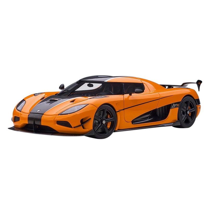 AUTOArt 1/18 Koenigsegg Agera RS (Orange/Carbon Black) Finished Model