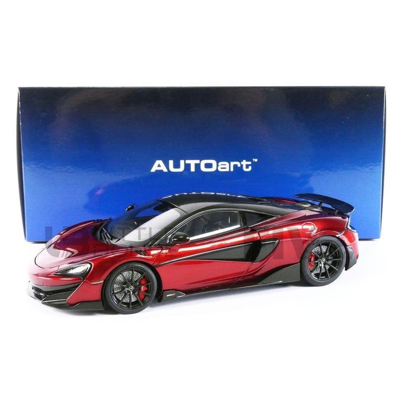 AUTOArt 1/18 McLaren 600LT (Red Metallic/Carbon Roof) Finished Model