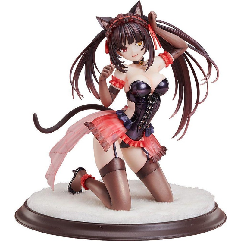 KADOKAWA Date A Bullet Light Novel: Kurumi Tokisaki Cat ears ver. 1/7 Figure (Date A Bullet)