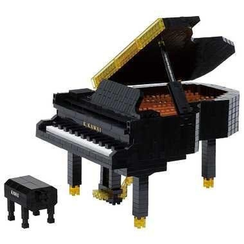 Kawada Nanoblock KAWAI Grand Piano (1560 Pieces)