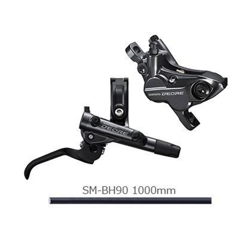Shimano (Cycling) Disc Brake Assembly Set J-Kit DEORE BL-M6100 (R) BR-M6120 EM61201JRFPMA100