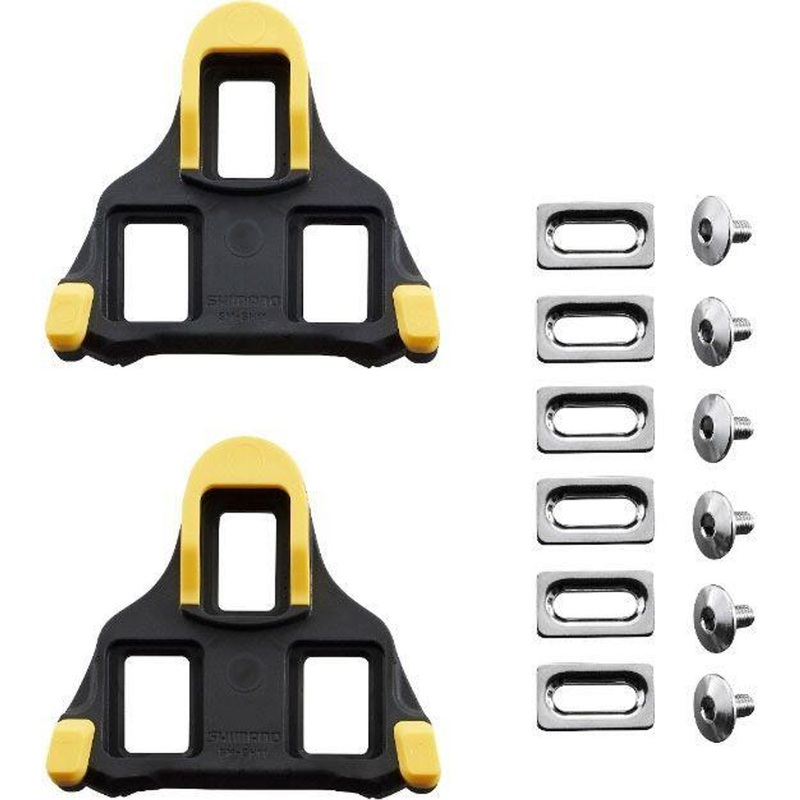Shimano (Cycling) SM-SH11 SPD-SL Cleat Set Self-aligning mode (Yellow)