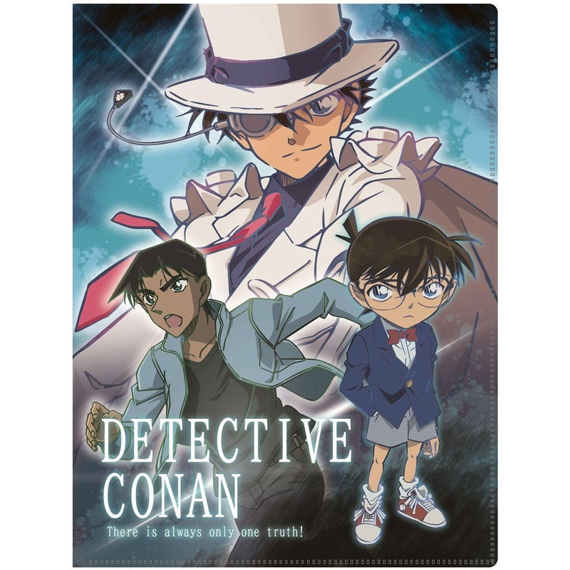 T’s Factory Detective Conan Hardcover 6P Clear File Blue