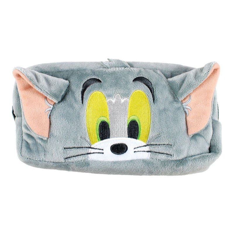 T’s Factory Tom And Jerry Plush Close-Up Pen Pouch Tom