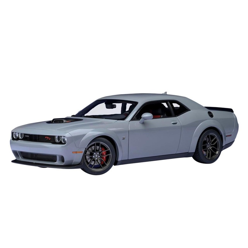 AUTOArt 1/18 Dodge Challenger R/T Scat Pack Widebody ’22 (Gray) Finished Model