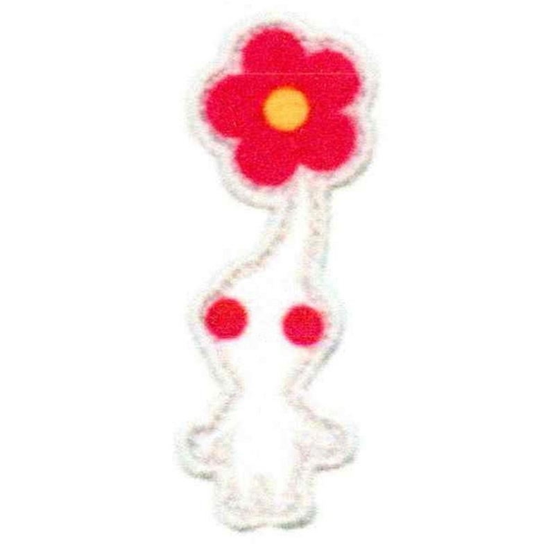 Pikmin Seal Patch White Pikmin