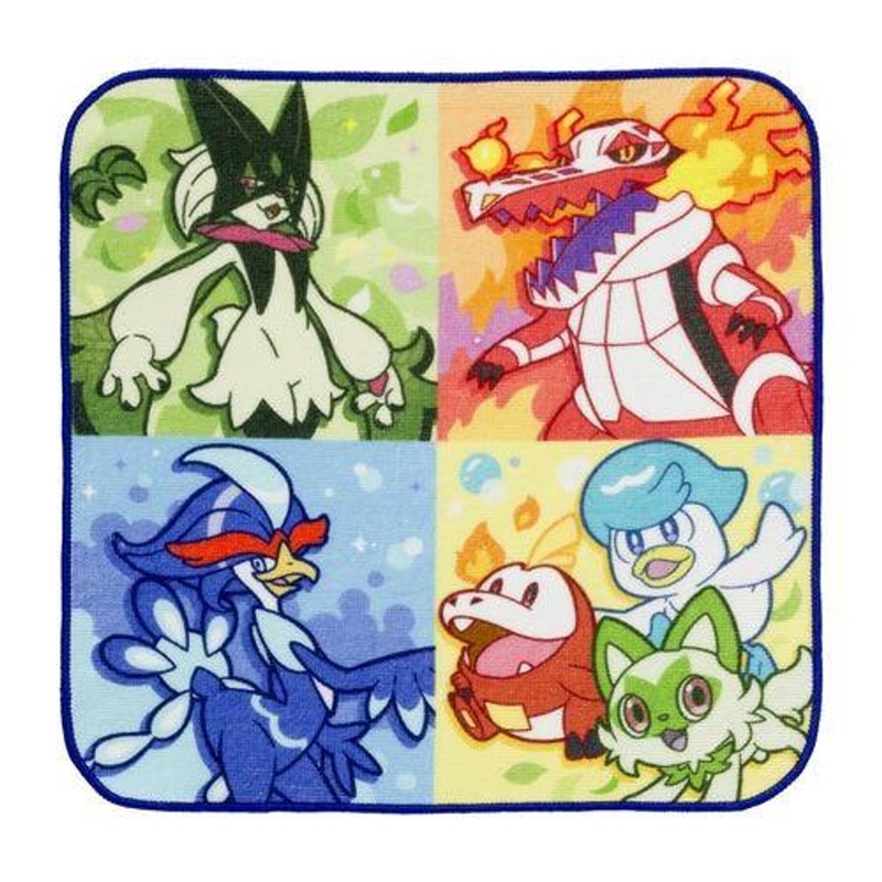 Pokemon Center Original Hand Towel SV Starter Pokemon