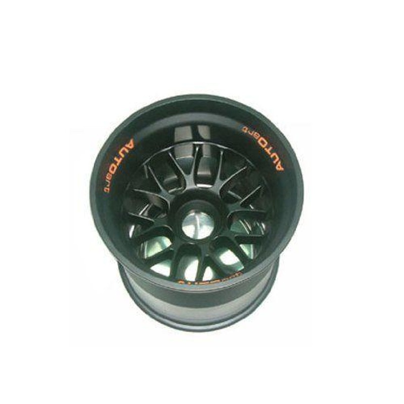 AUTOArt Racing Wheel Umbrella Holder (Black) Finished Model