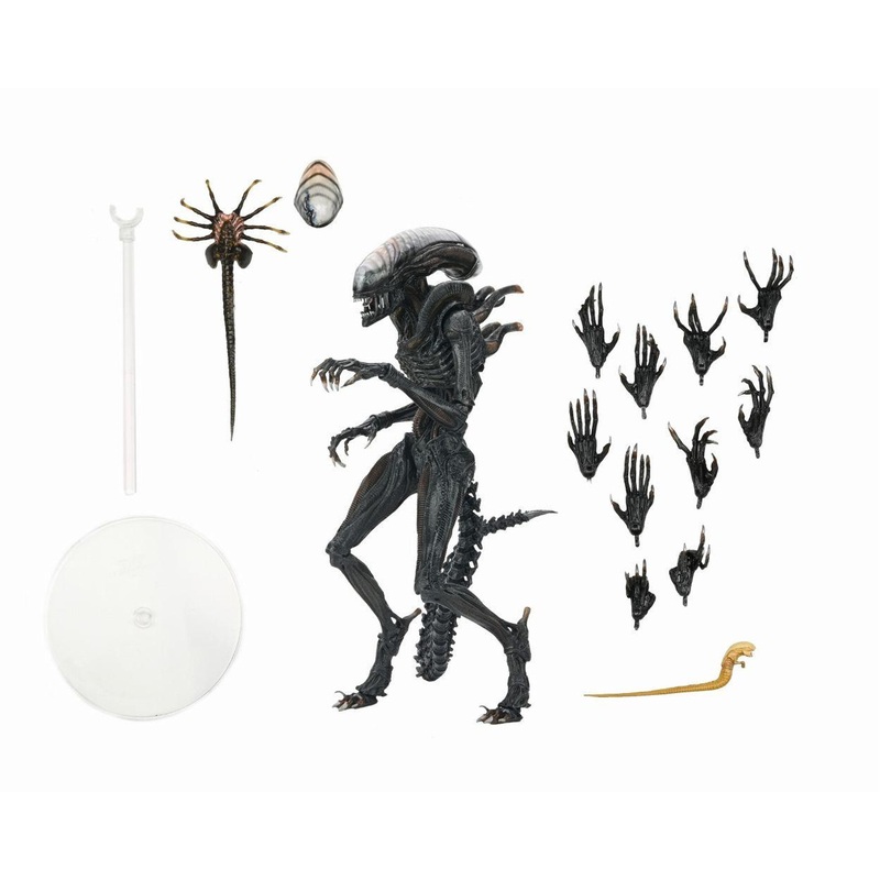 MAMEGYORAI Alien: Romulus/Scorched Xenomorph Ultimate 7 Inch Action Figure