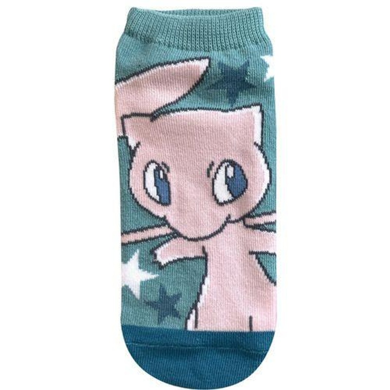 Pokemon Center Character Socks Mew Star Ladies (23-25cm)