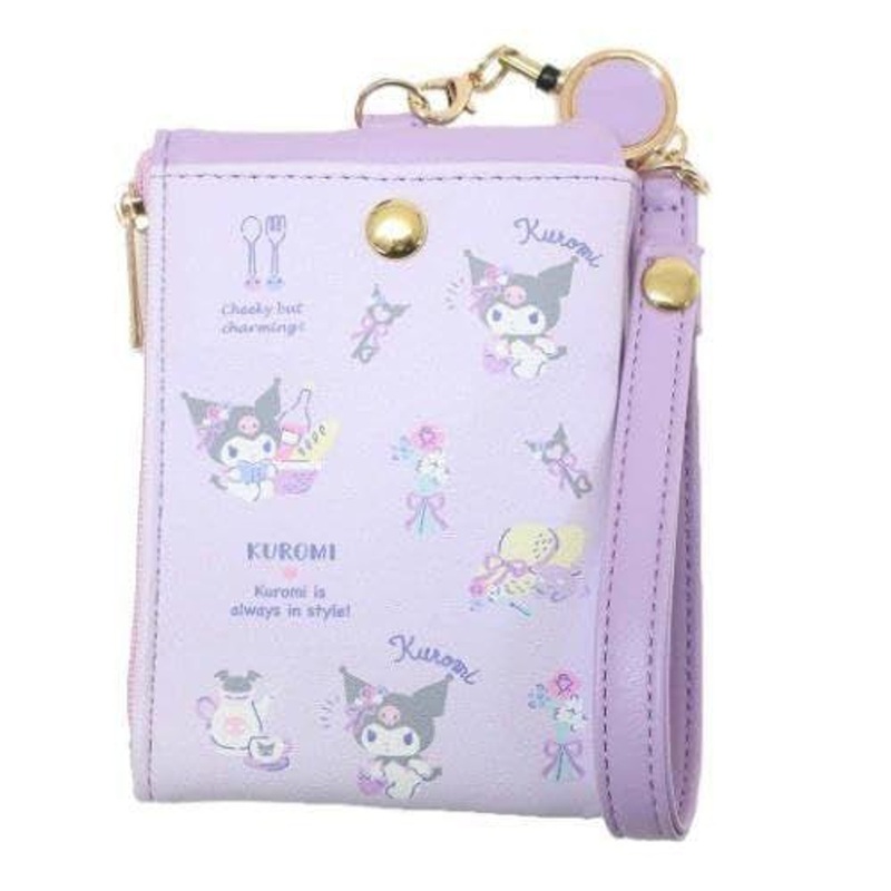 Sanrio Key And Pass Case Kuromi
