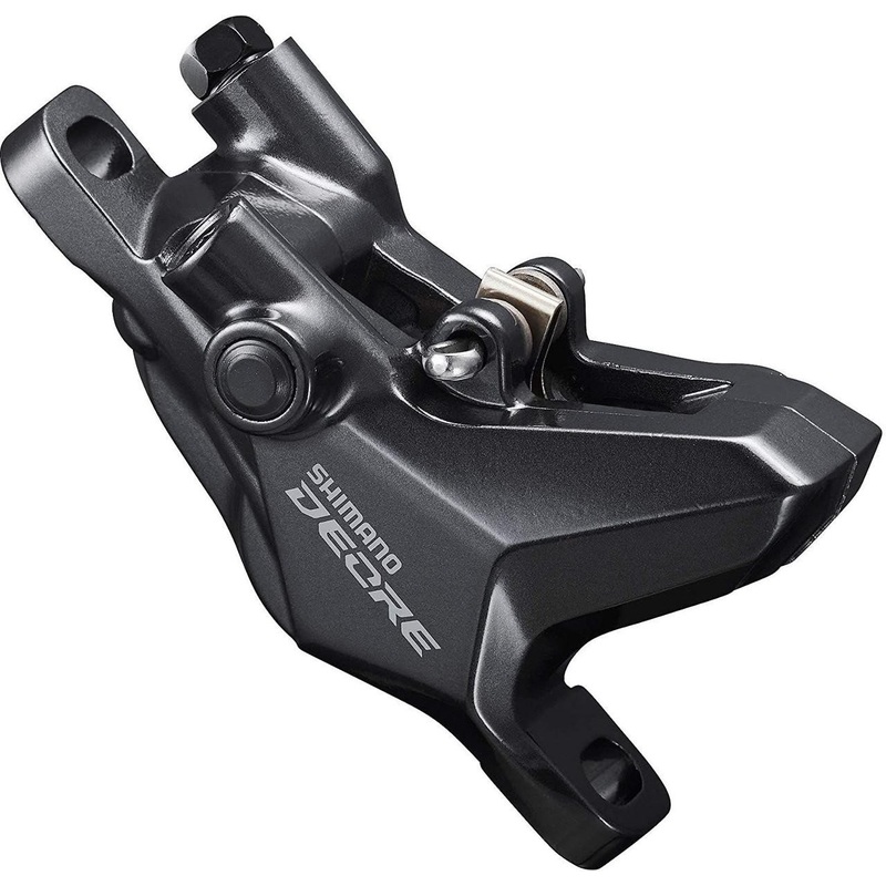 Shimano (Cycling) BR-M6100 Deore Disc Brake Caliper w/G03S Resin Pads (Black)