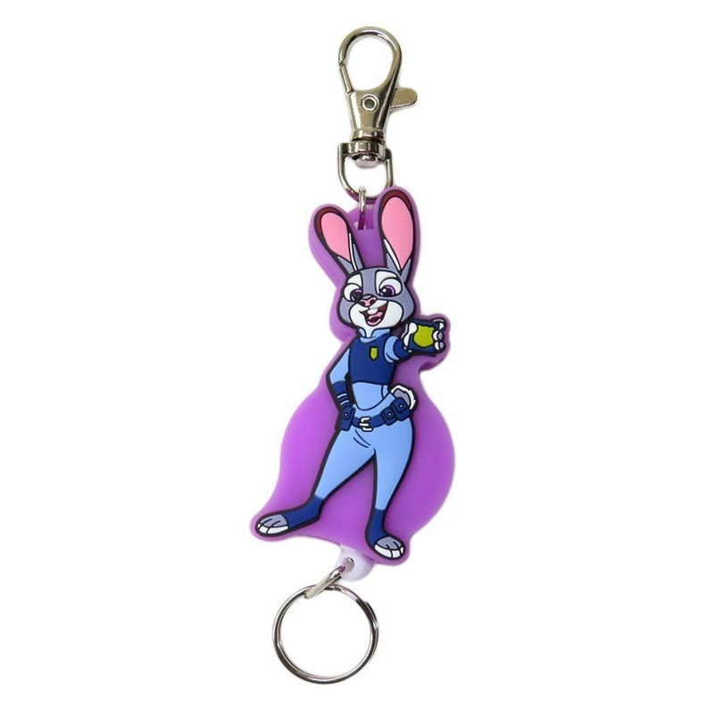 SK Japan Disney Rubber Reel Keychain Judy Hopps