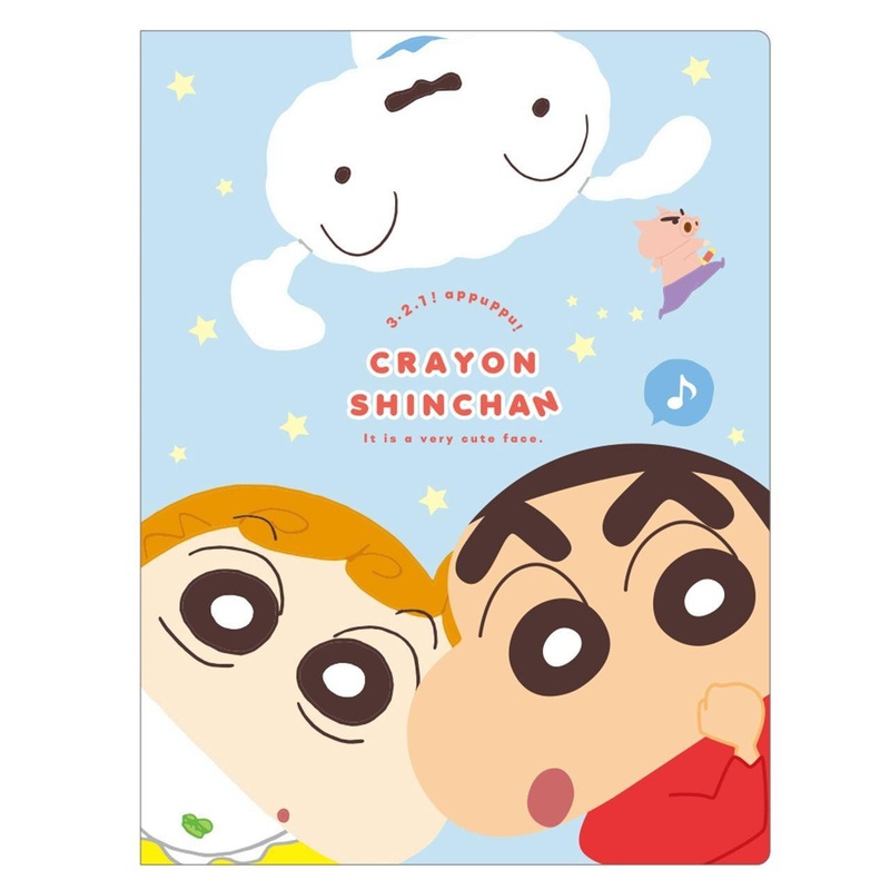 T’s Factory Crayon Shin-chan 6P File Appuppu!