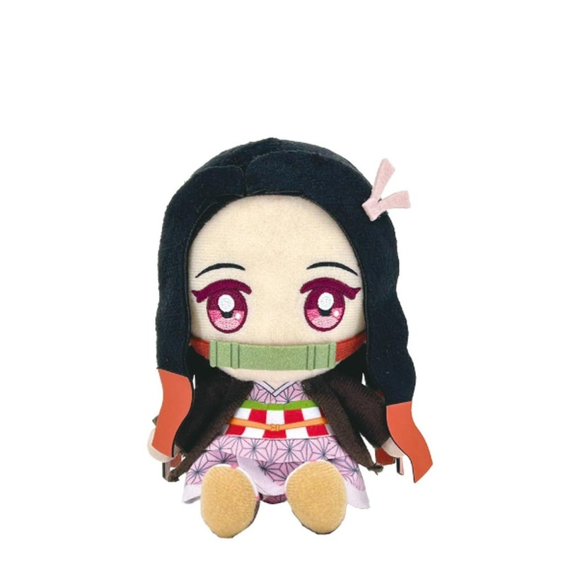 Bandai Demon Slayer Chibi Plush Doll 2 Nezuko Kamado
