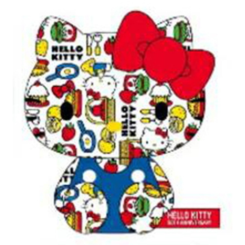 Kcompany Hello Kitty 50th Sitting Plush Colorful